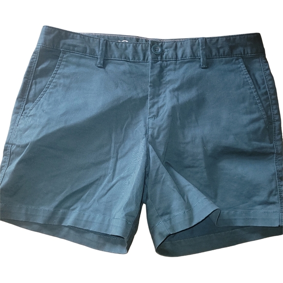 Eddie Bauer Legend Wash Forest Green Chino Shorts - Picture 1 of 3